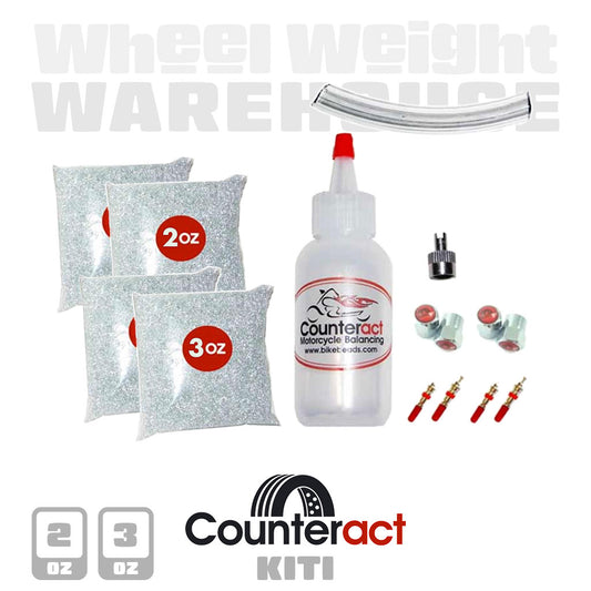 Counteract | DIY Kit for Off-Road ATV & UTV - 2 oz & 3 oz Tire Balancing Beads (KITI)