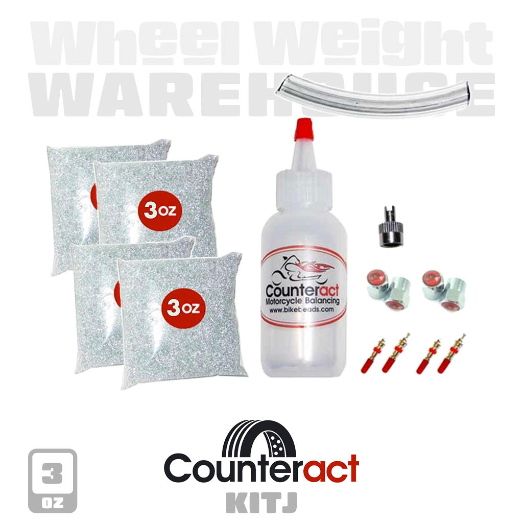 Counteract | DIY Kit for Off-Road ATV & UTV - 3 oz Tire Balancing Beads (KITJ)