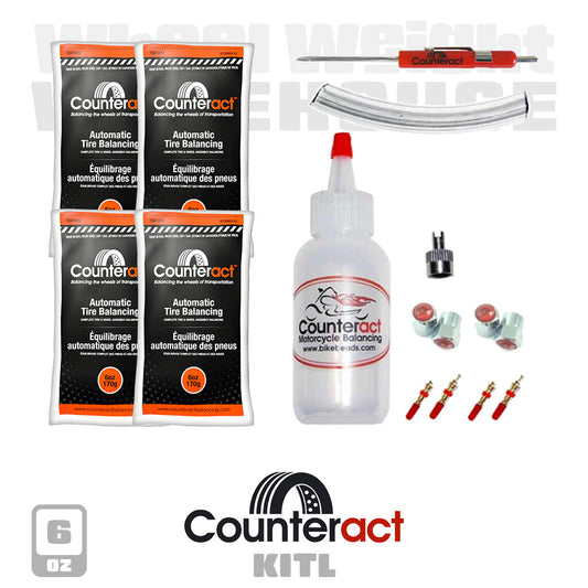 Counteract | DIY Kit for Off-Road ATV & UTV - 6 oz Tire Balancing Beads (KITL)