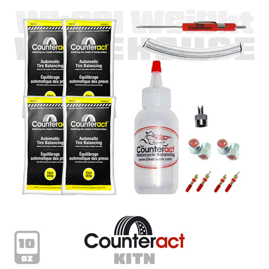 Counteract | DIY Kit for Off-Road ATV & UTV - 10 oz Tire Balancing Beads (KITN)