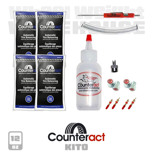 Counteract | DIY Kit for Off-Road ATV & UTV - 12 oz Tire Balancing Beads (KITO)