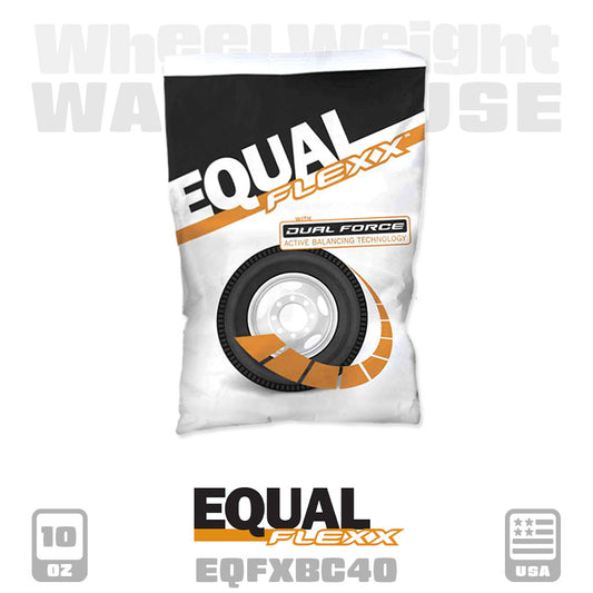 Equal Flexx | 10 oz Tire Balancing Drop-In Bag (EQFXBC40)