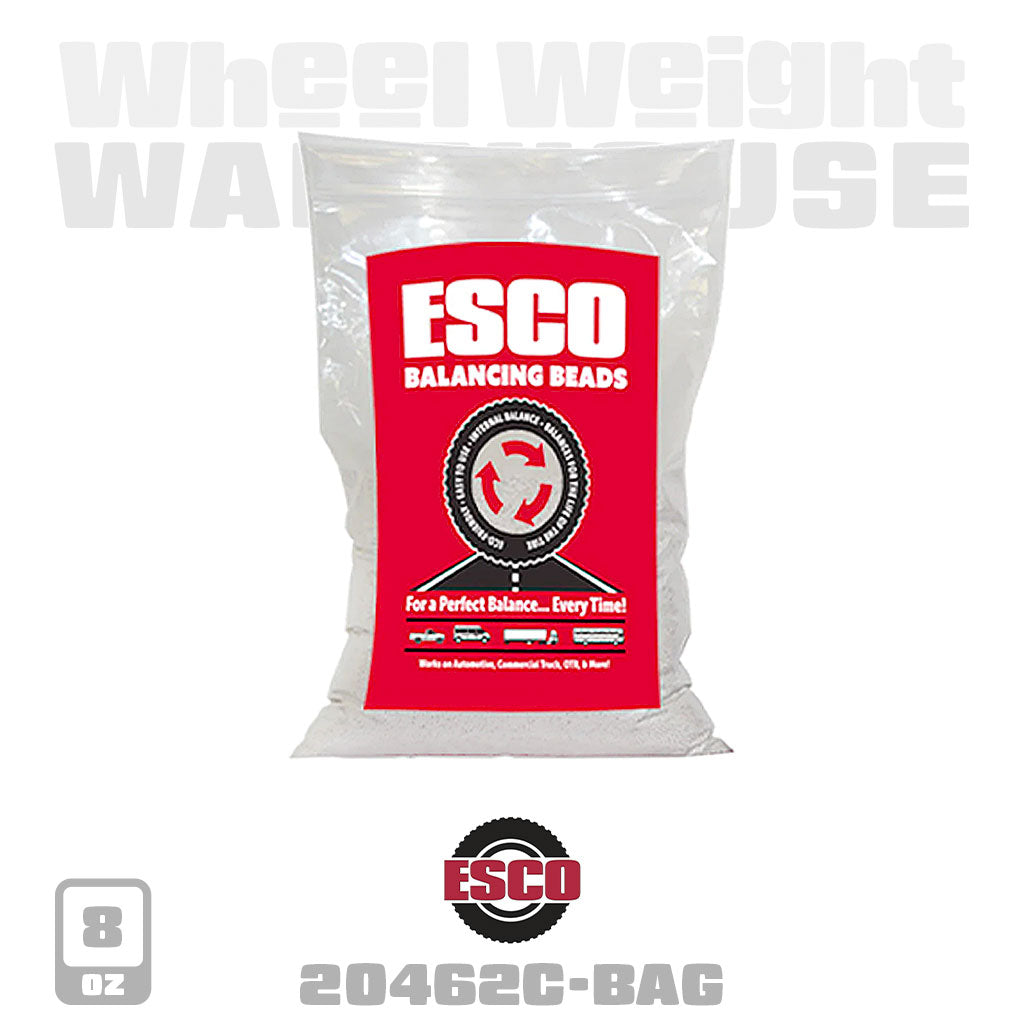 ESCO | 8 oz Balancing Beads Truck Tire - Drop-In Bag (20462C)
