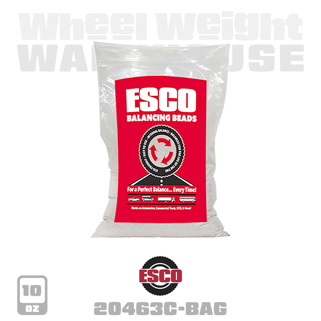 ESCO | 10 oz Balancing Beads Truck Tire - Drop-In Bag (20463C)