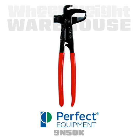 Perfect Equipment | 50K Clip-On Wheel Weight Hammer with Clip Claw Pliers (SN50K)